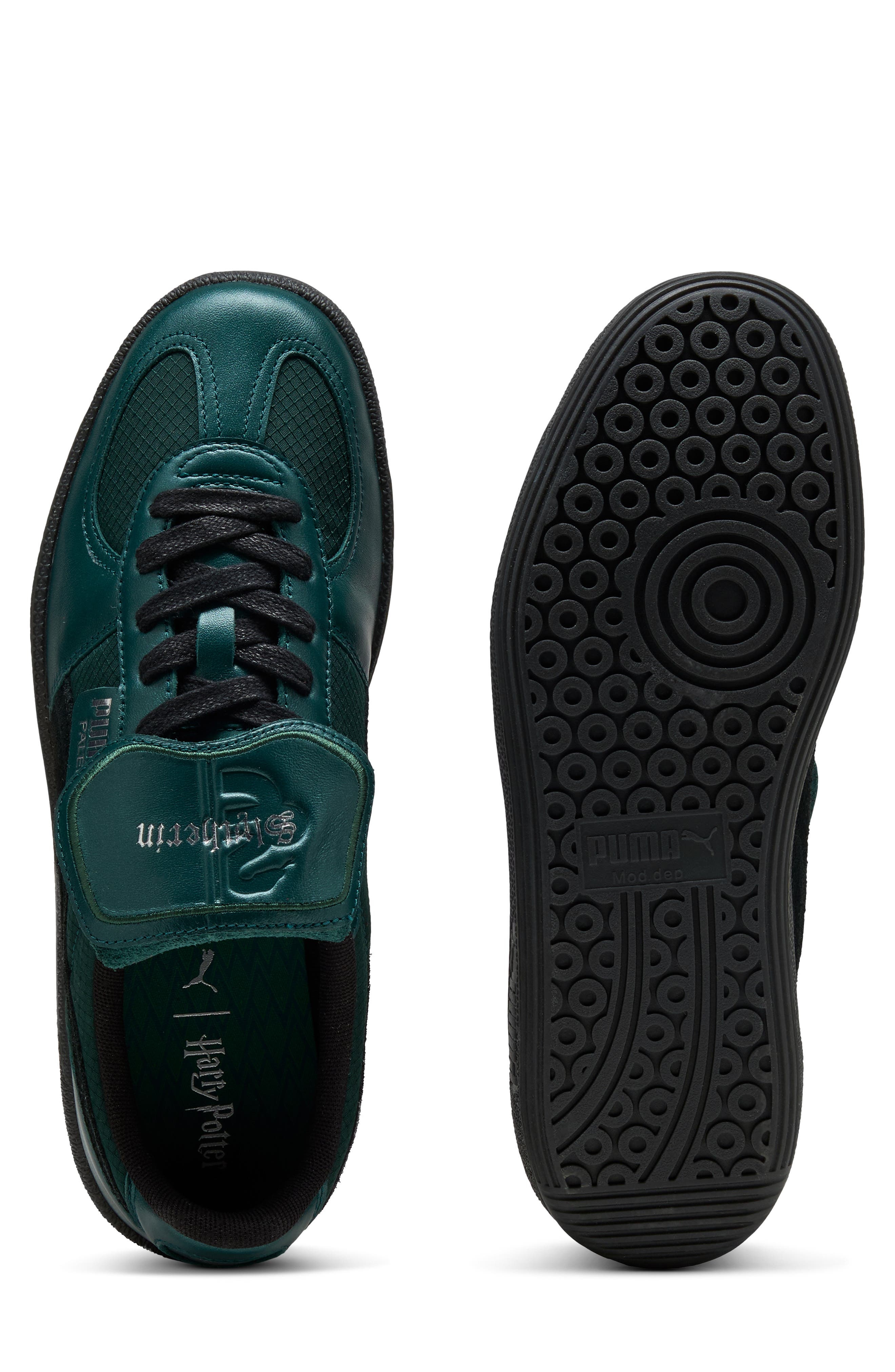 PUMA x Harry Potter™ Palermo 2 Sneaker in Dark Myrtle-Puma Black at Nordstrom - 4