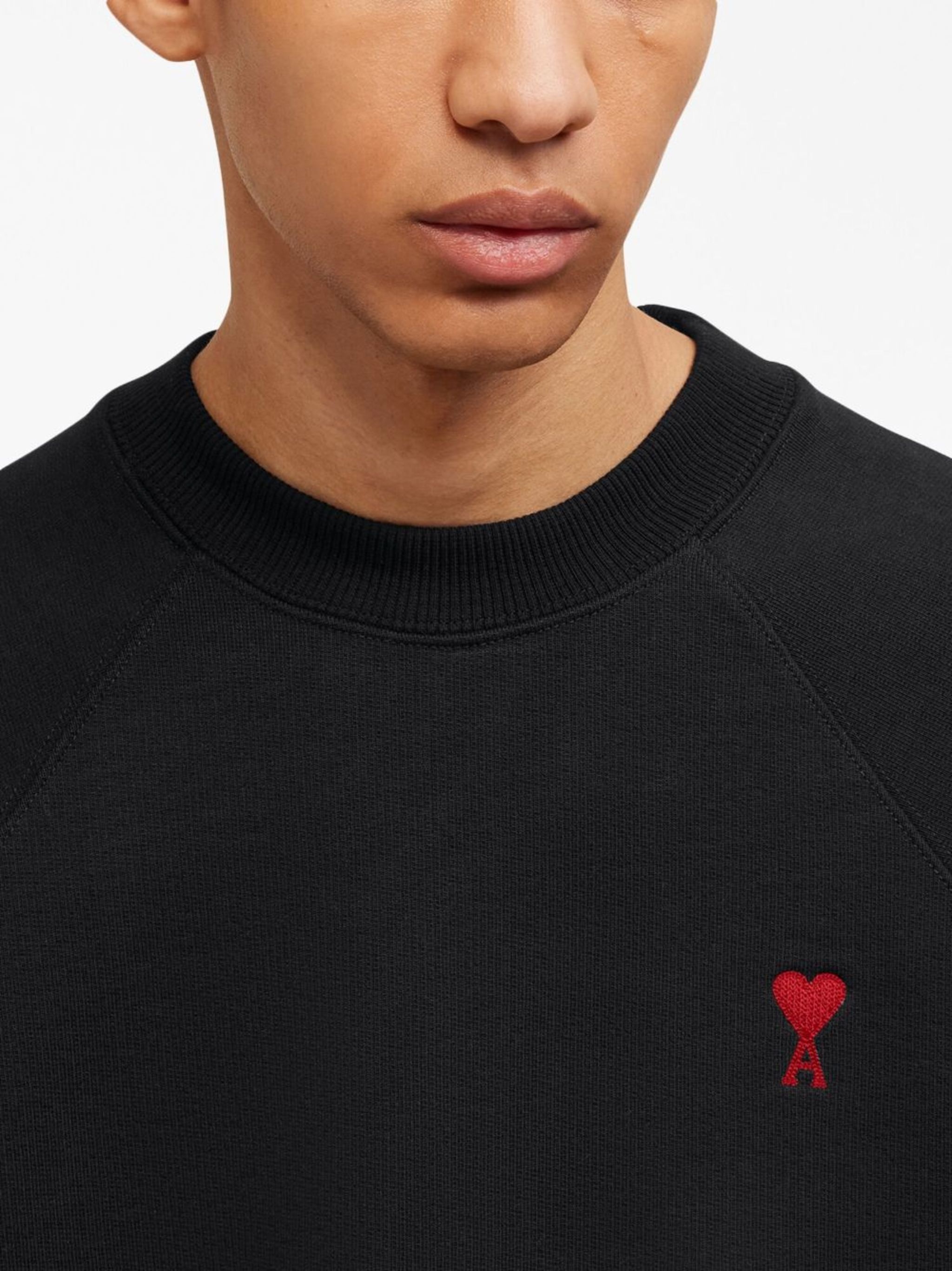 logo-embroidered organic-cotton sweatshirt - 6