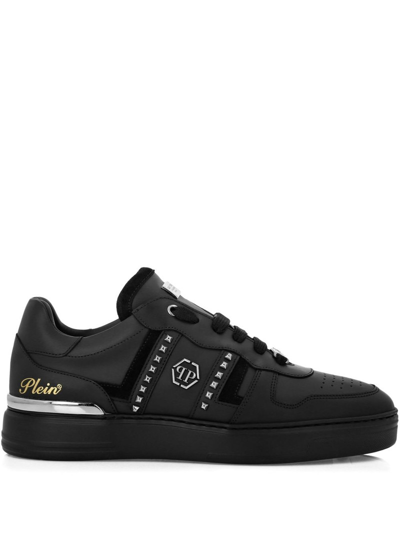 stud-embellished low-top sneakers 1