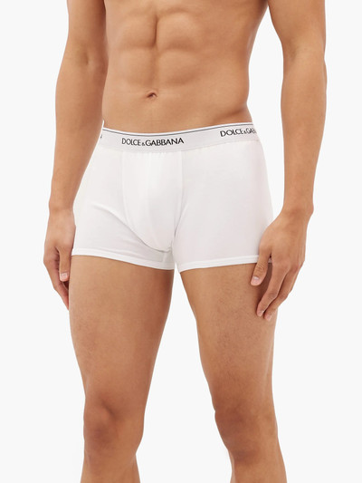 Dolce & Gabbana Pack of two stretch-cotton boxer briefs outlook