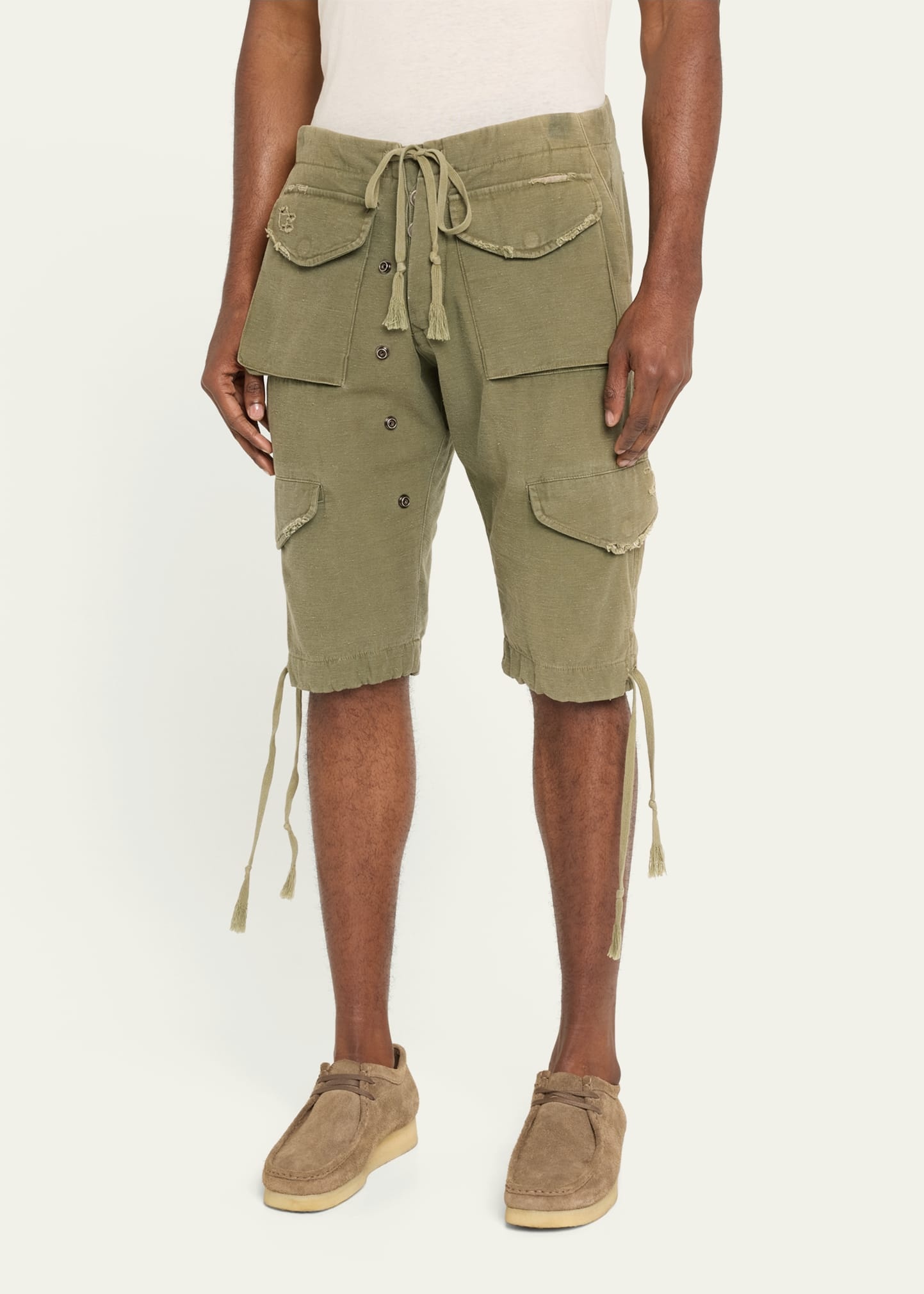Men's Tent Cargo Shorts - 4