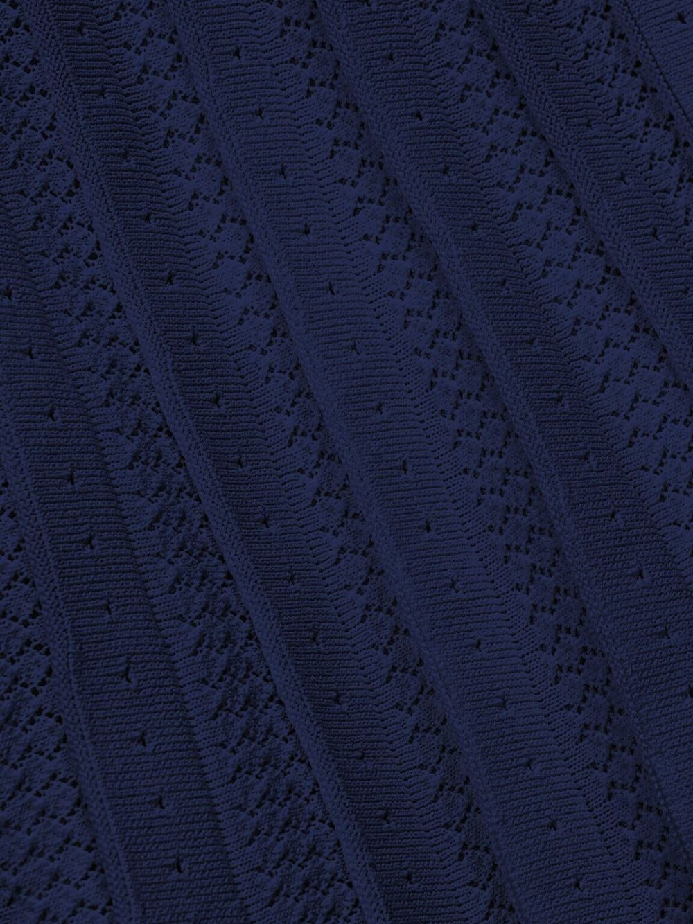 square-neck pleated top - 5
