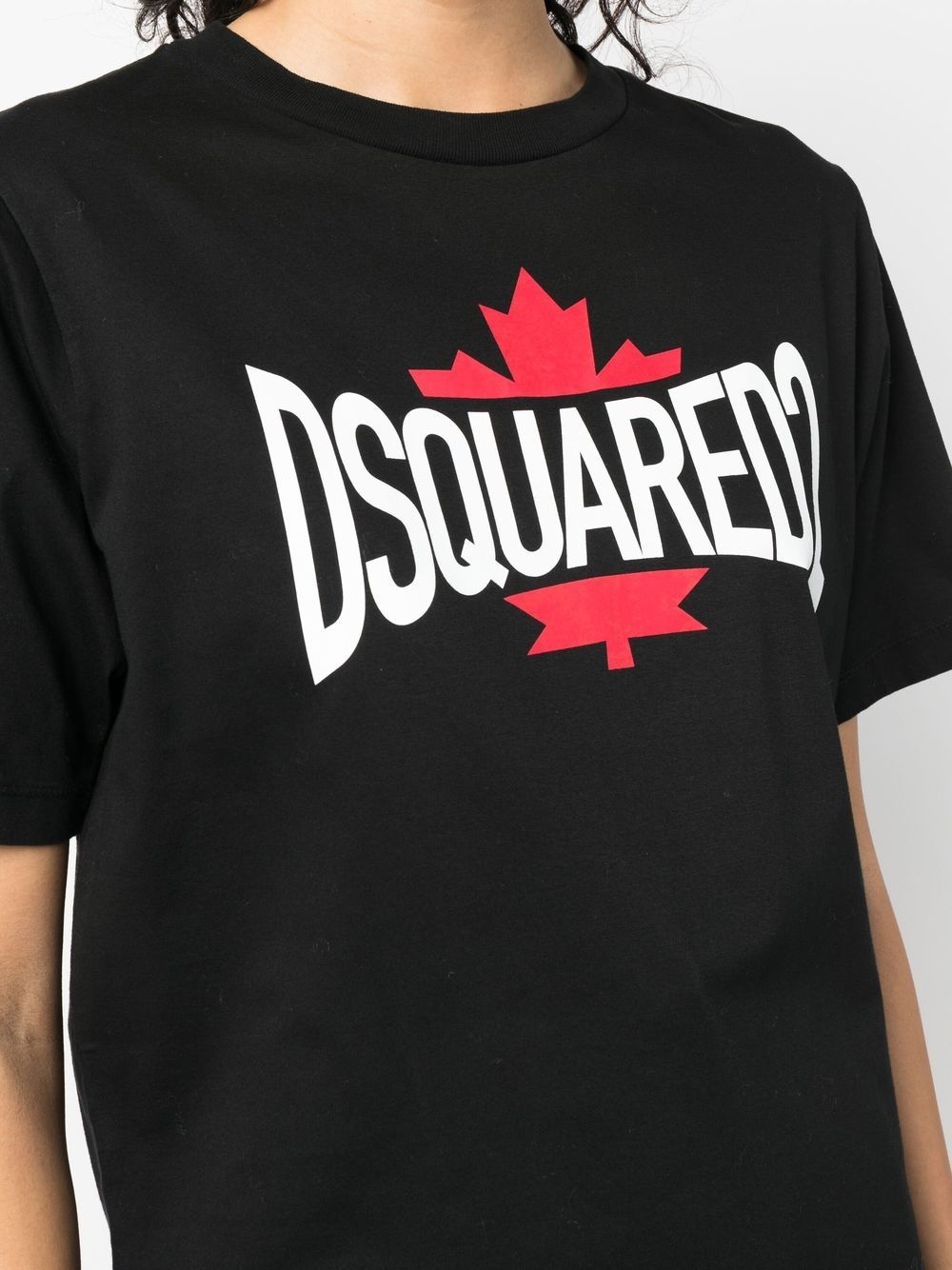 logo-print short-sleeved T-shirt - 5