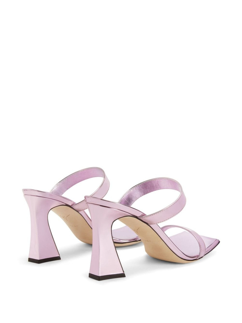 Flaminia 85mm open-toe mules 3
