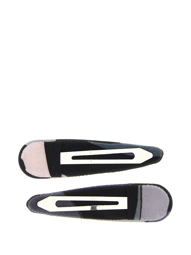 PUCCI logo-print hair clips outlook