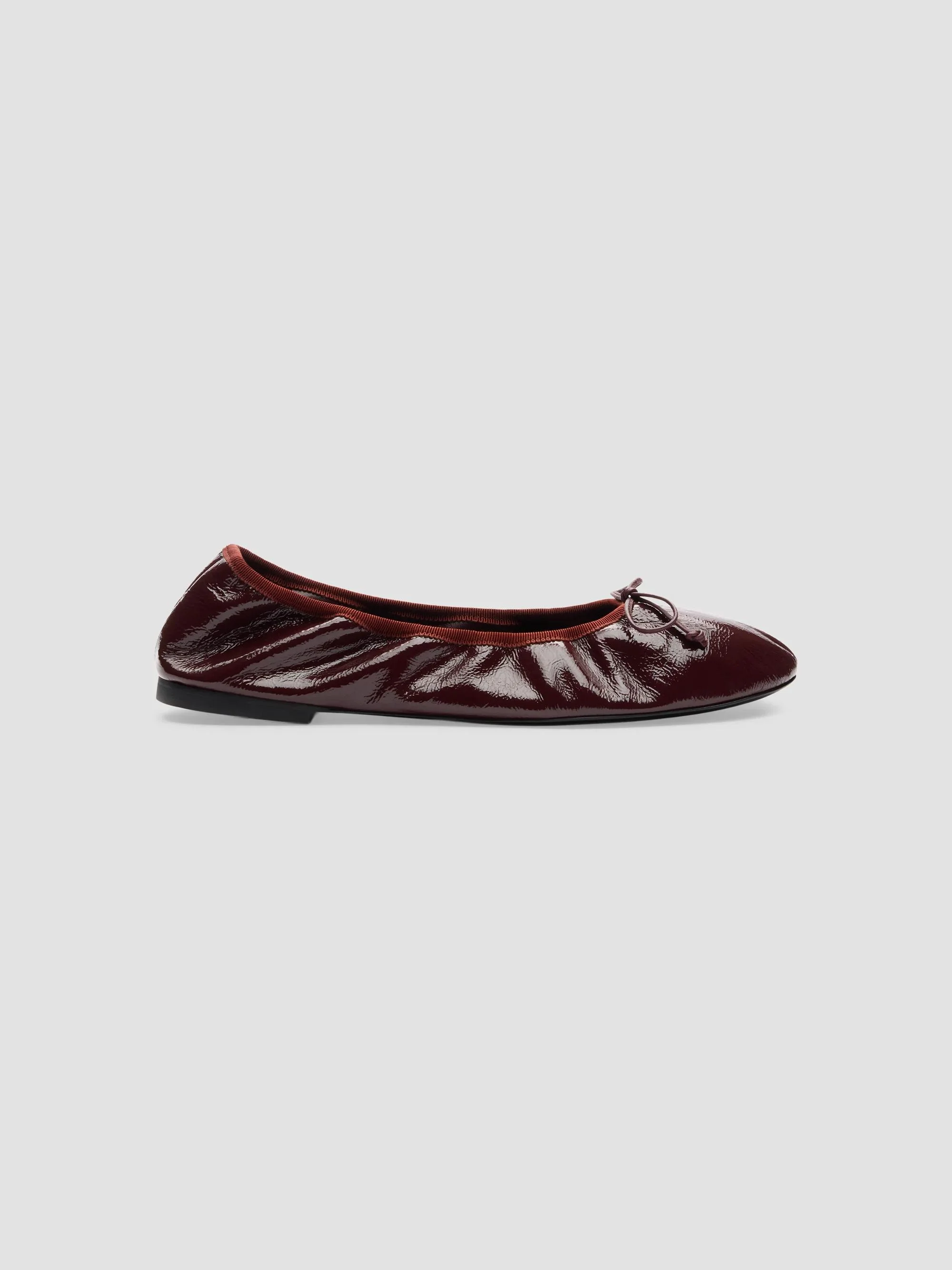 Women's Nia Patent Leather Ballet Flats - Boy'senberry - 1