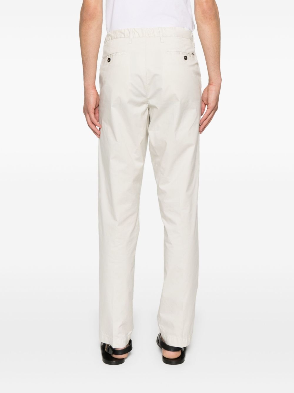 straight-leg trousers - 4