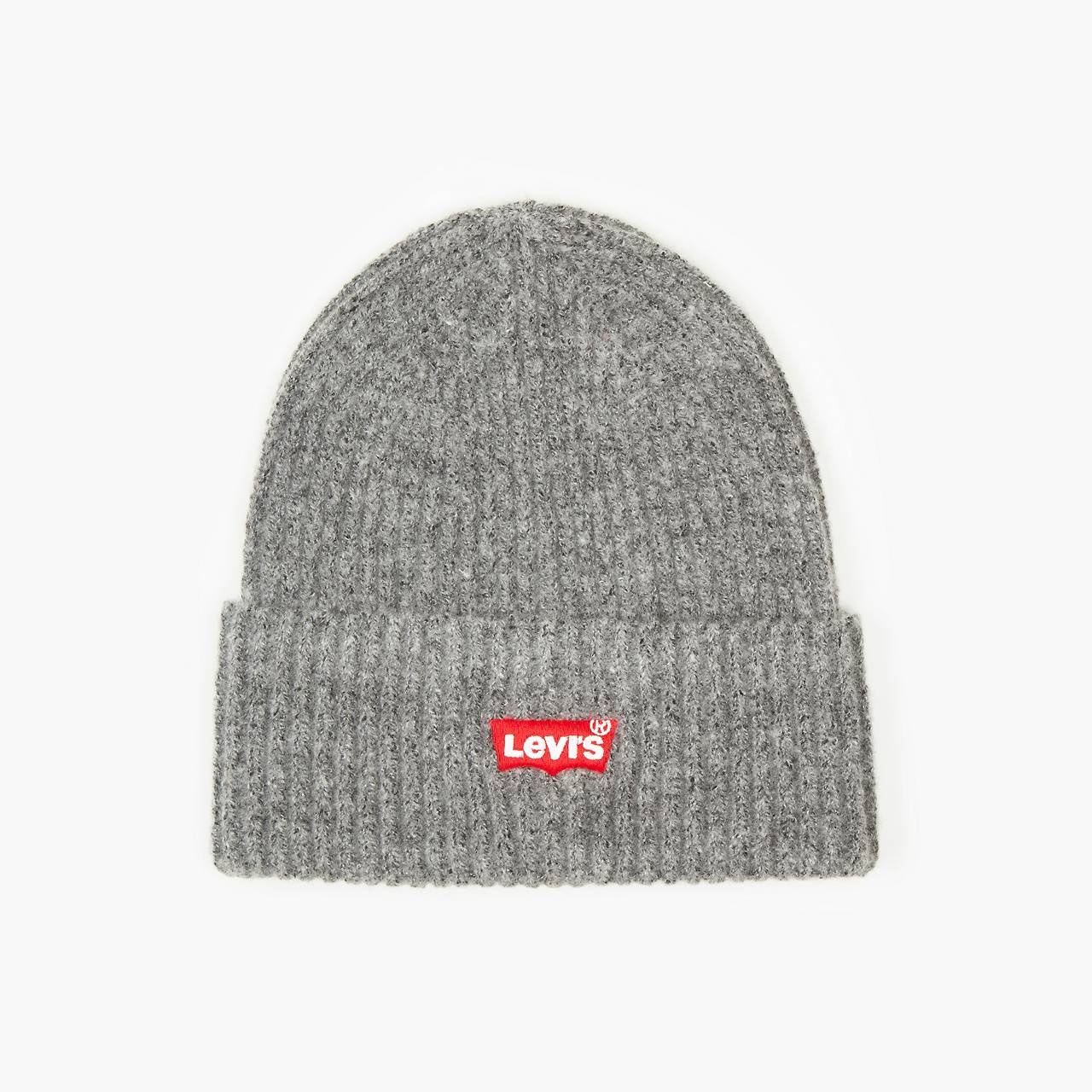 ESSENTIAL RIBBED BATWING BEANIE - 1