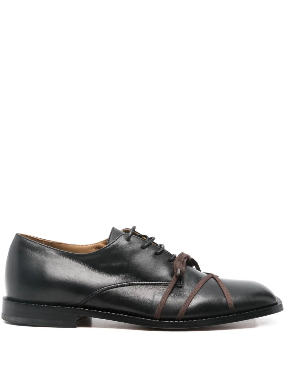 lace-up derby shoes - 1