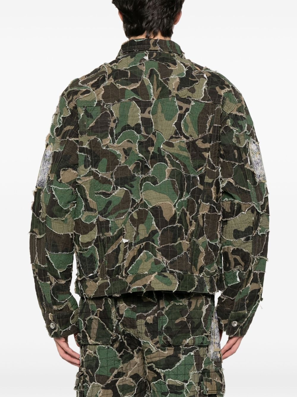 Camo Trucker jacket - 4