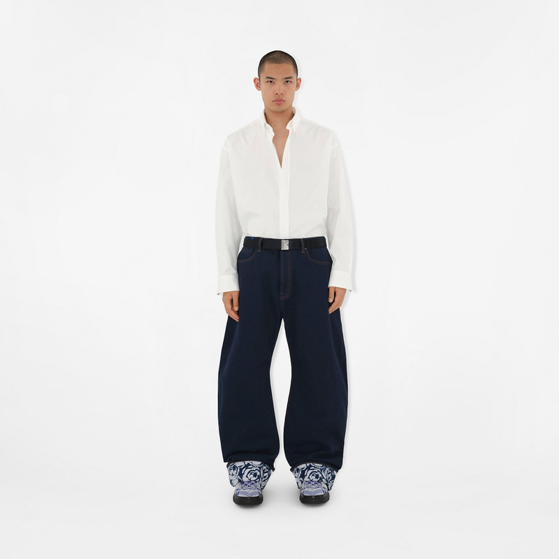 Burberry Reversible Leather B Cut Belt outlook