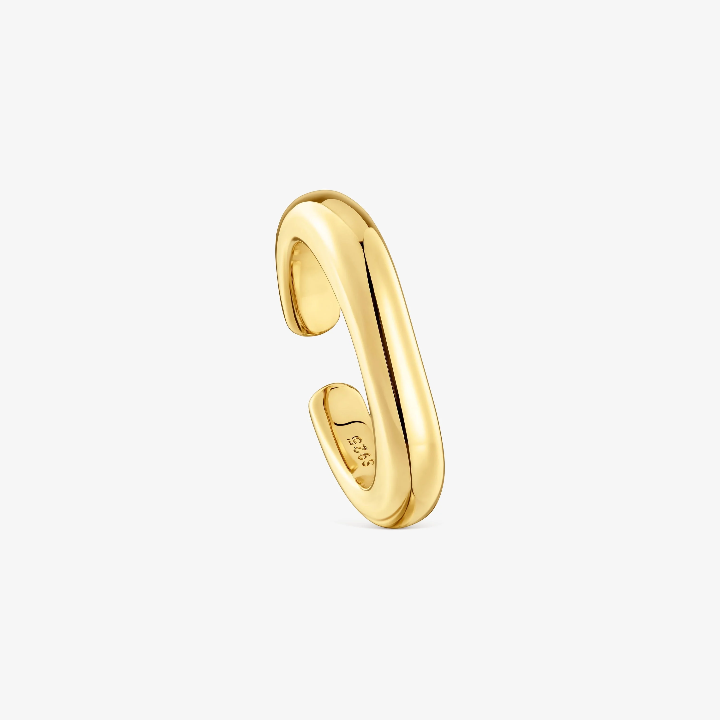 18K gold vermeil open Ring Line - 1