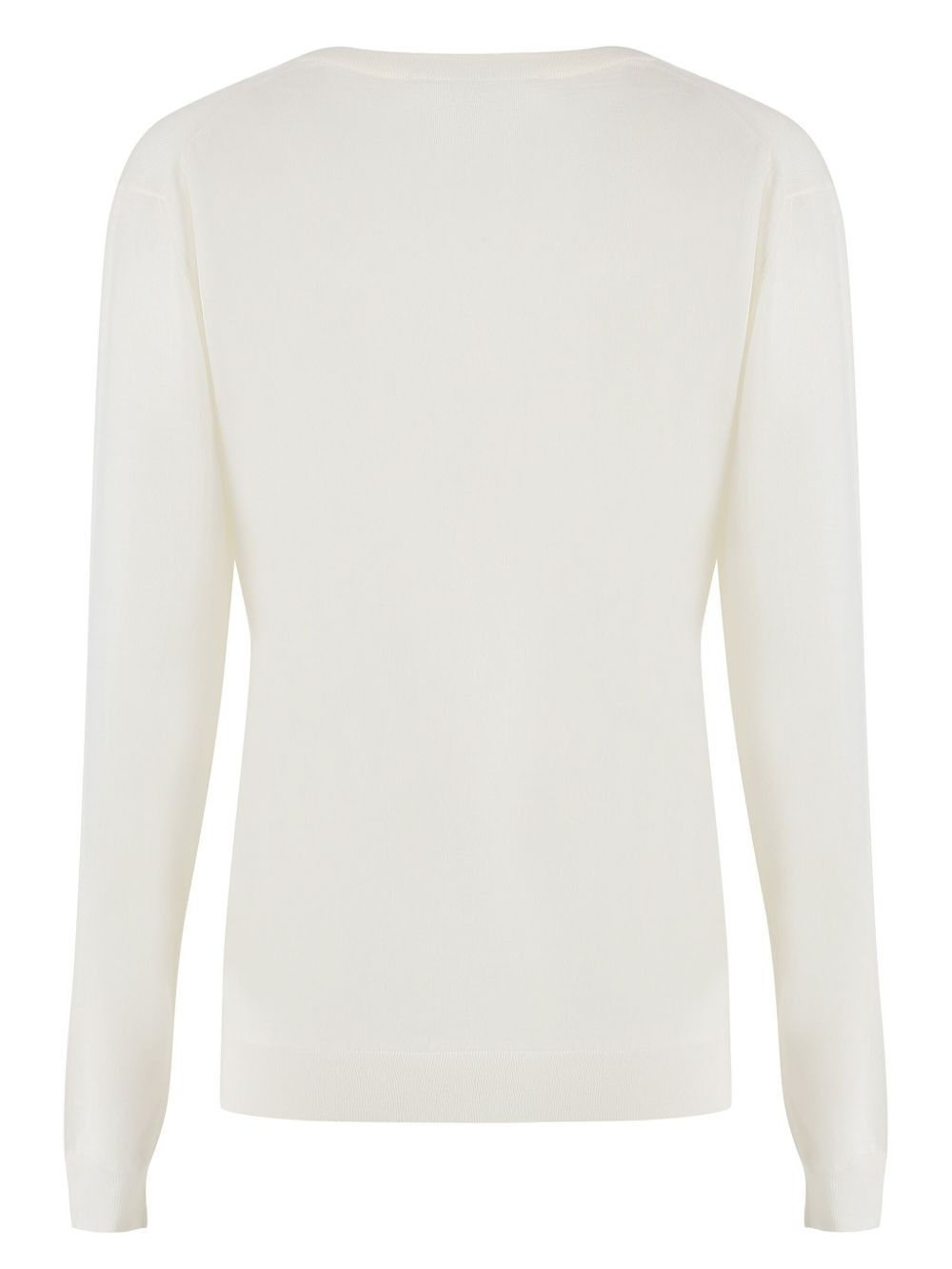 GG V-neck wool jumper - 5