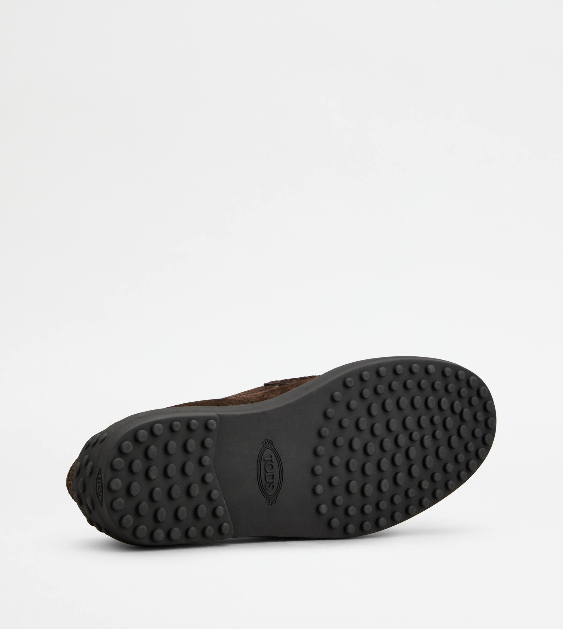 WINTER GOMMINO LOAFERS IN SUEDE - BROWN - 4