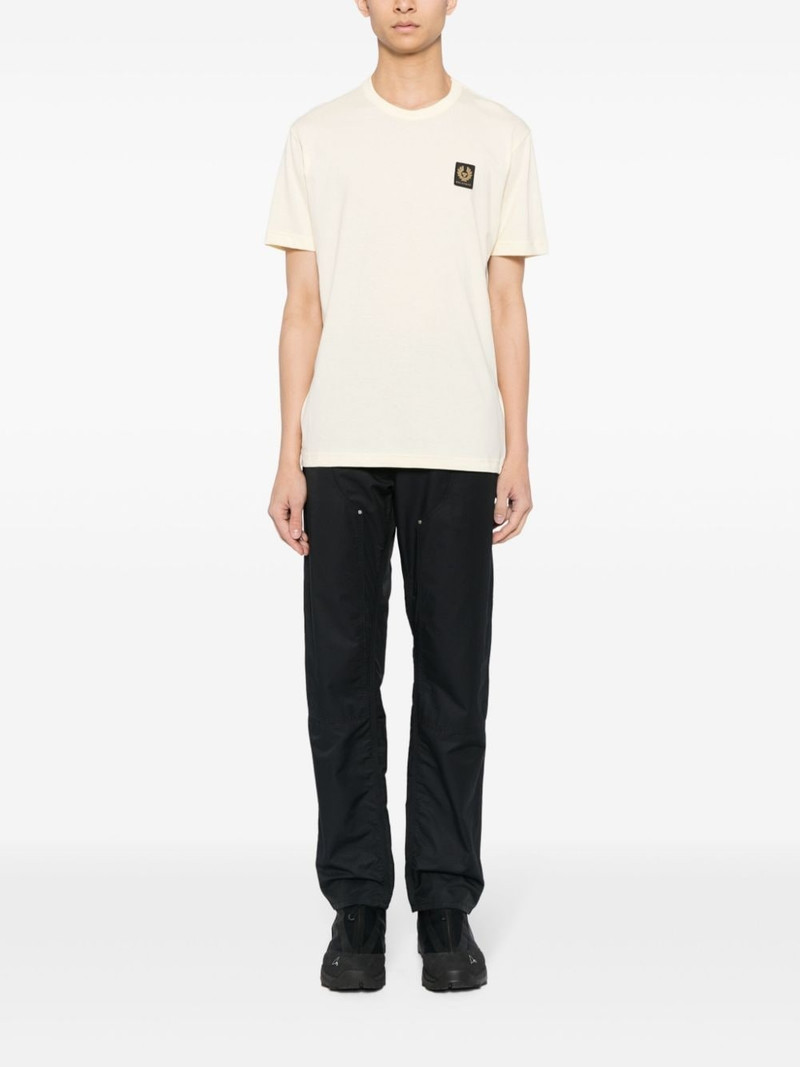 Belstaff logo-patch cotton T-shirt outlook
