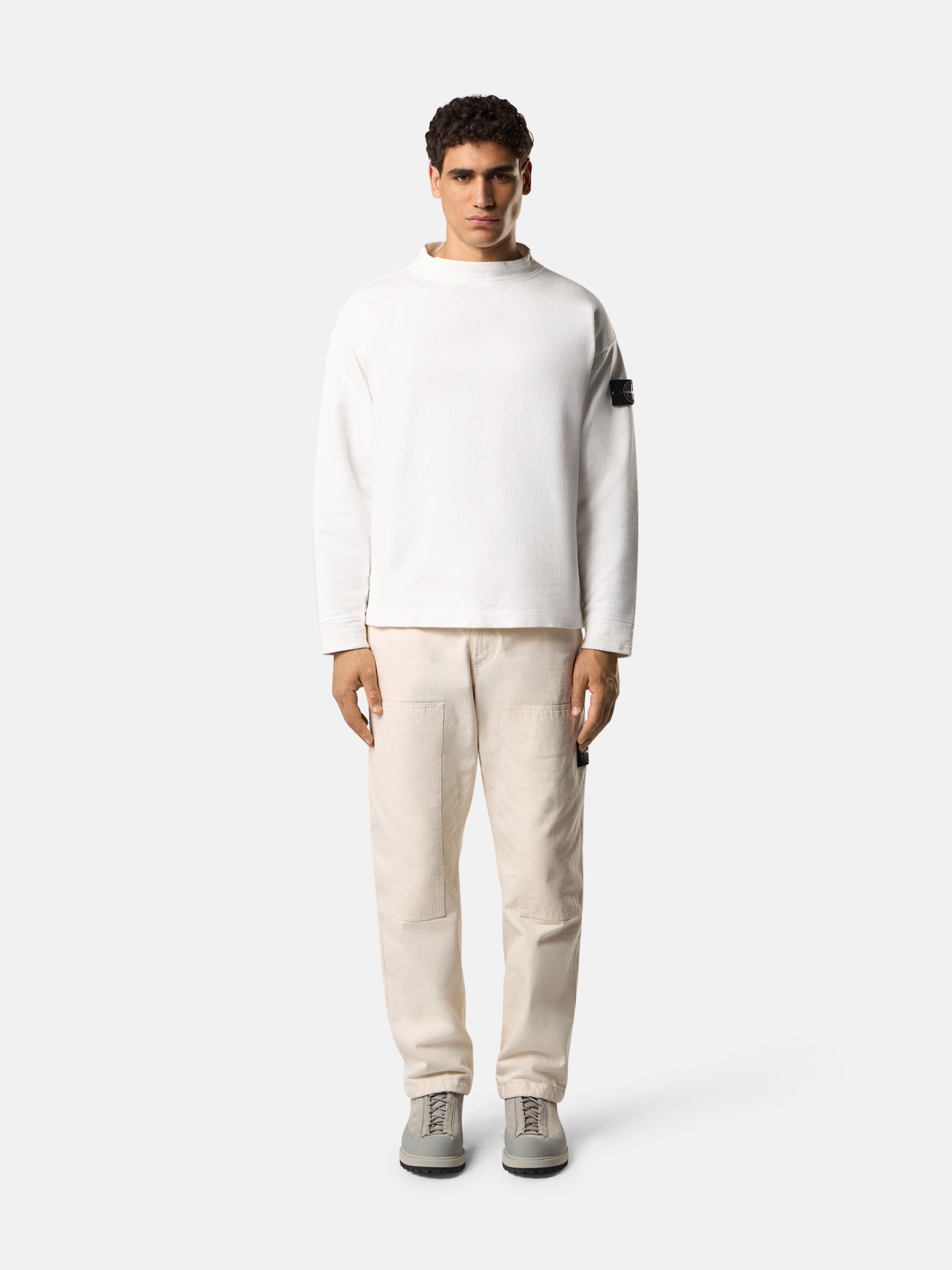 6100001 KNIT-LOOK COTTON_STONE ISLAND RAW BEAUTY - 3