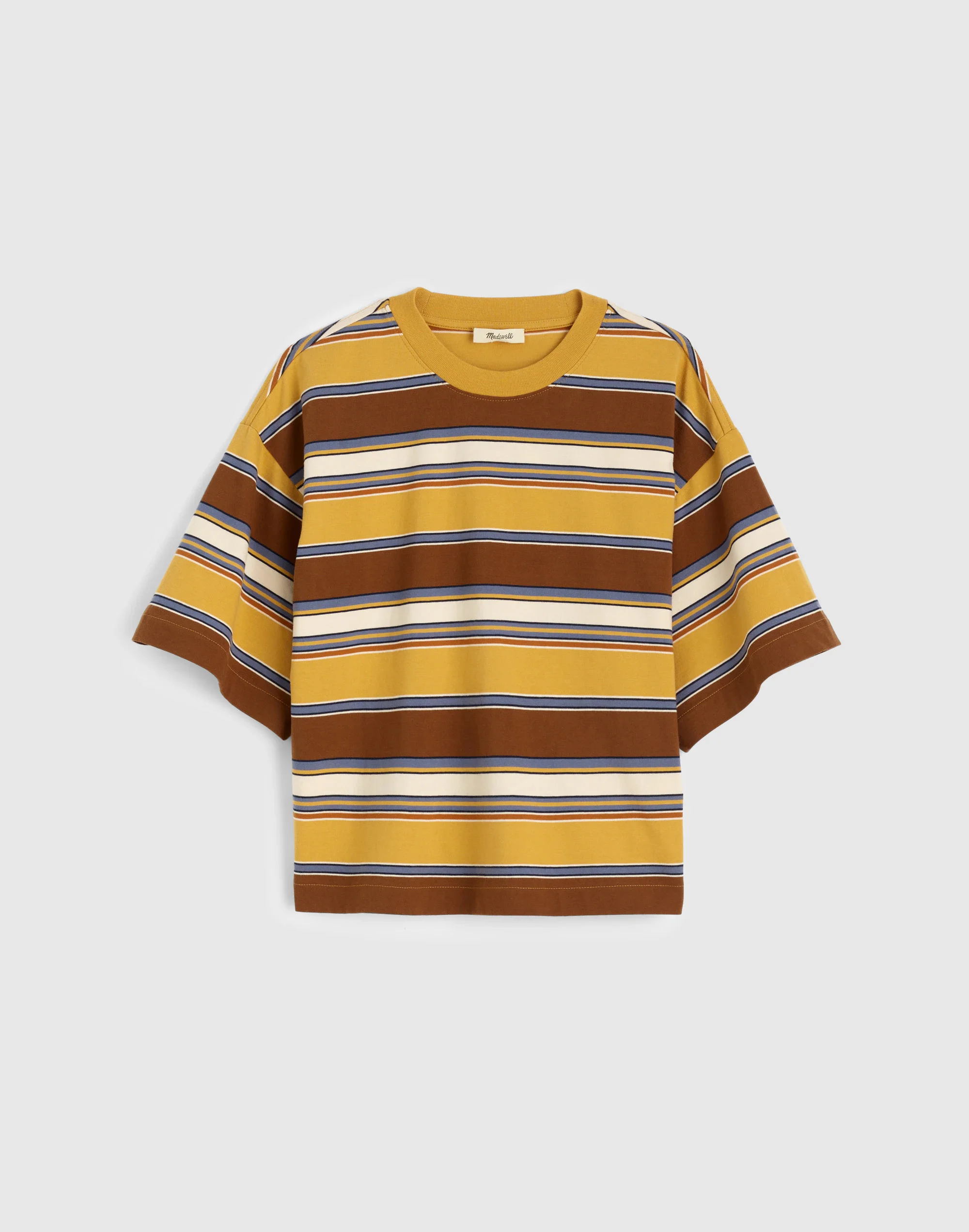 The Boxy Crop Tee in Allday Jersey - 1