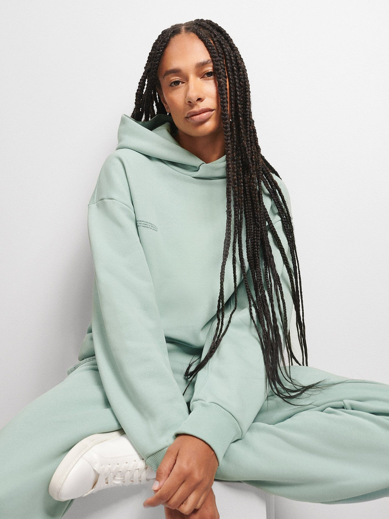 Womens DNA Hoodie - Eucalyptus Blue 4
