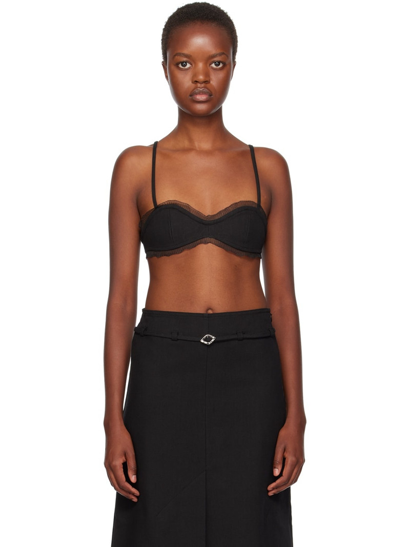 lace-trim cotton crop top 1