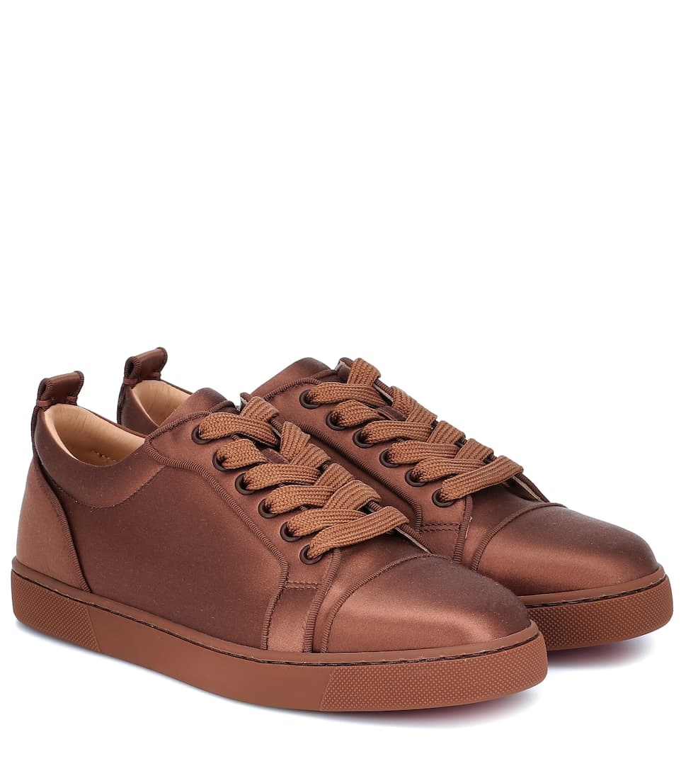 Louis Junior silk-satin sneakers - 1