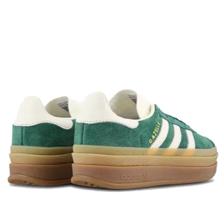 (WMNS) adidas Gazelle Bold 'Collegiate Green Gum' IF7160 - 4
