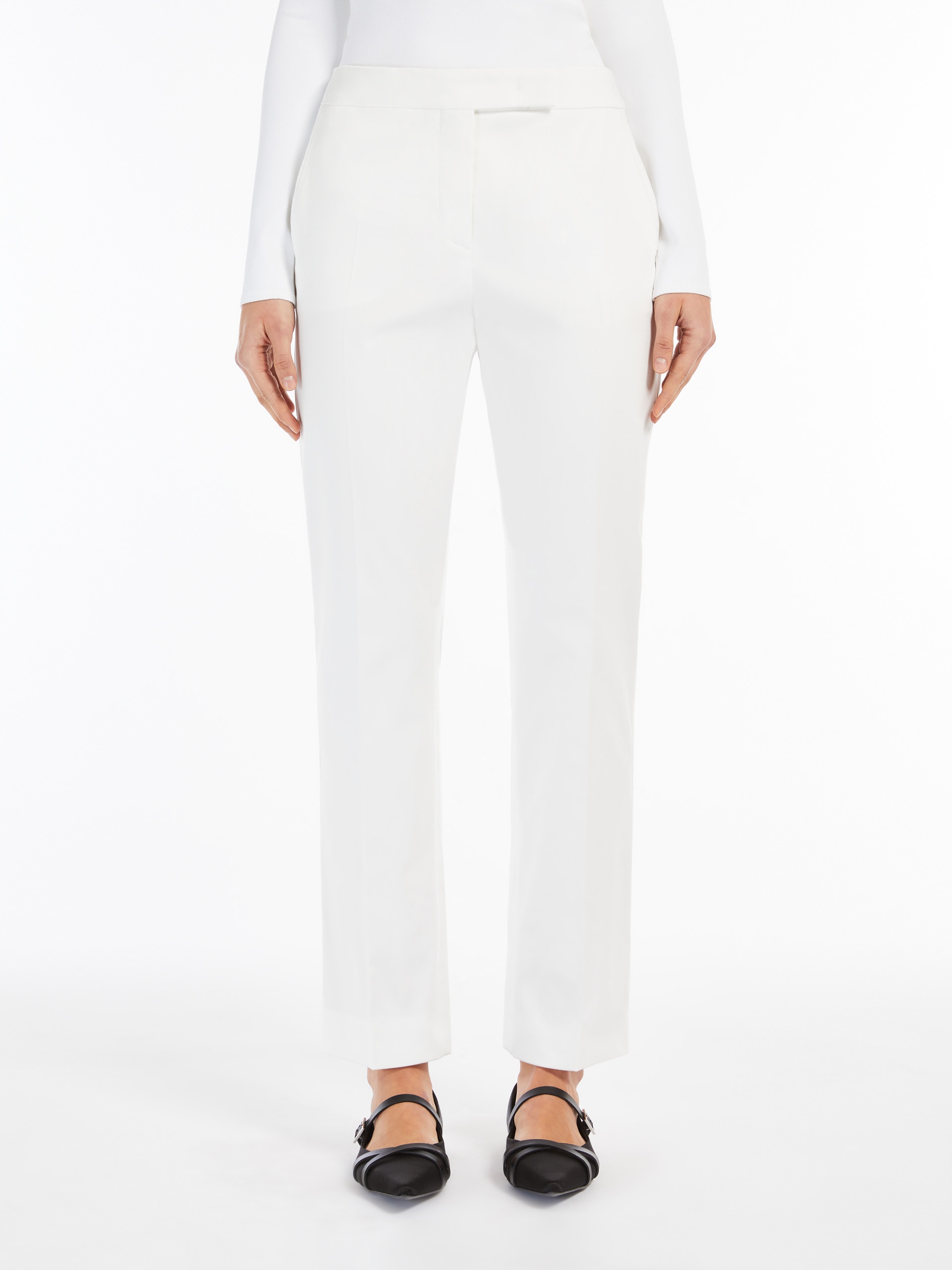 OKRA Cotton satin trousers - 3