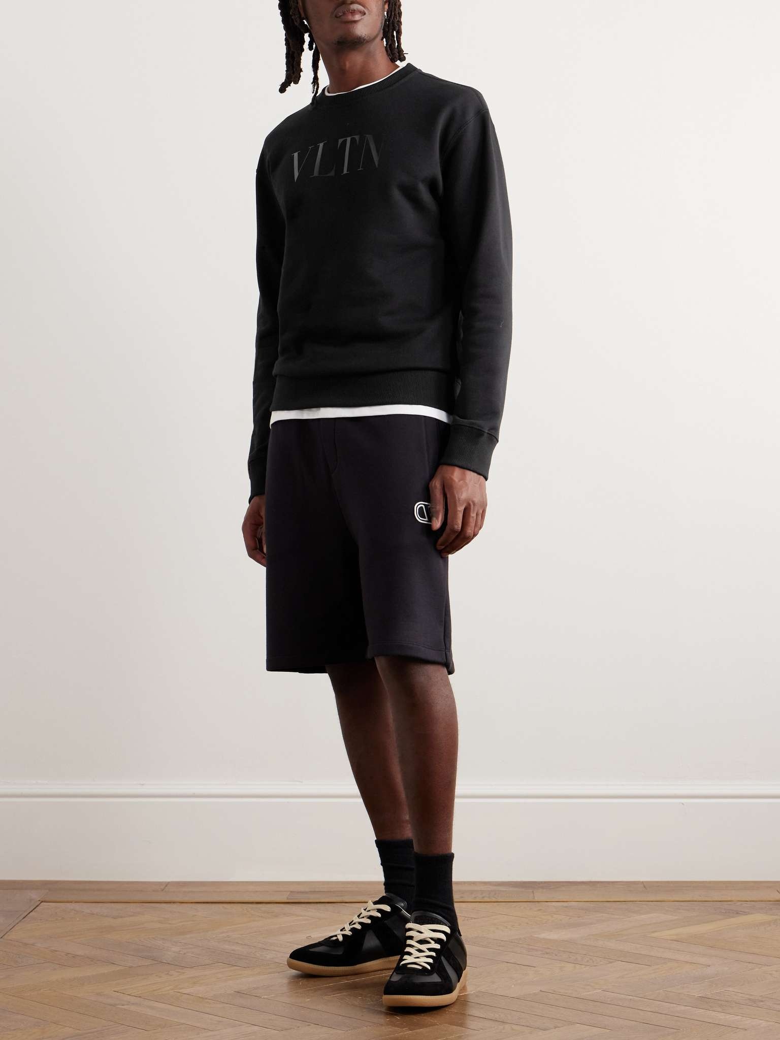 Logo-Print Cotton-Jersey Sweatshirt - 2