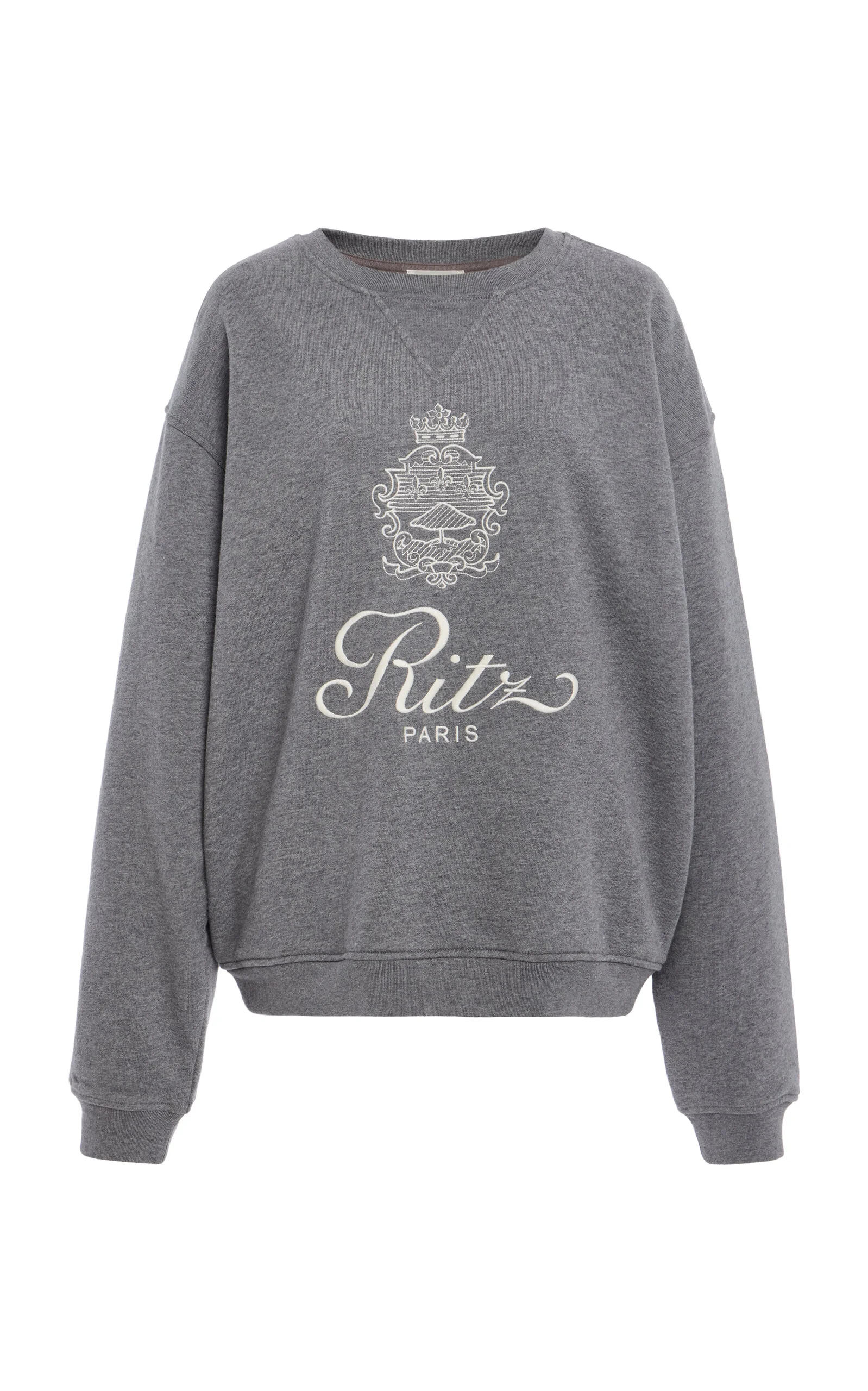 x Ritz Cotton-Blend Sweatshirt grey - 1