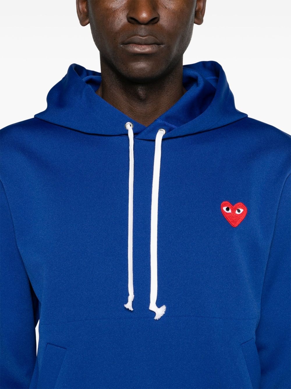 heart-motif drawstring hoodie - 6