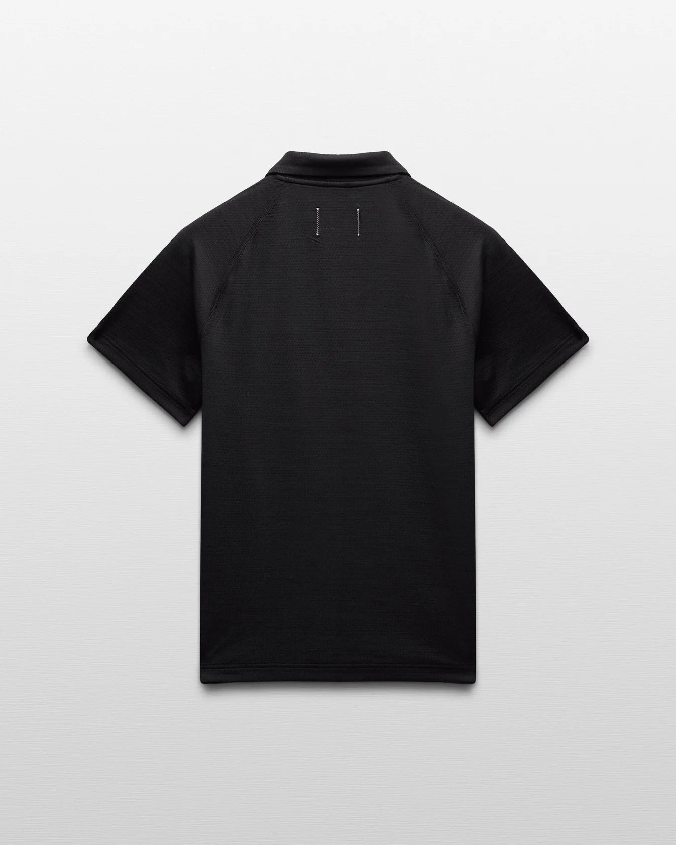 Solotex Mesh Tiebreaker Standard Fit Polo Heather Black - 2