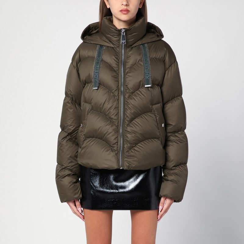 Musk green Khris Iconic down jacket - 1