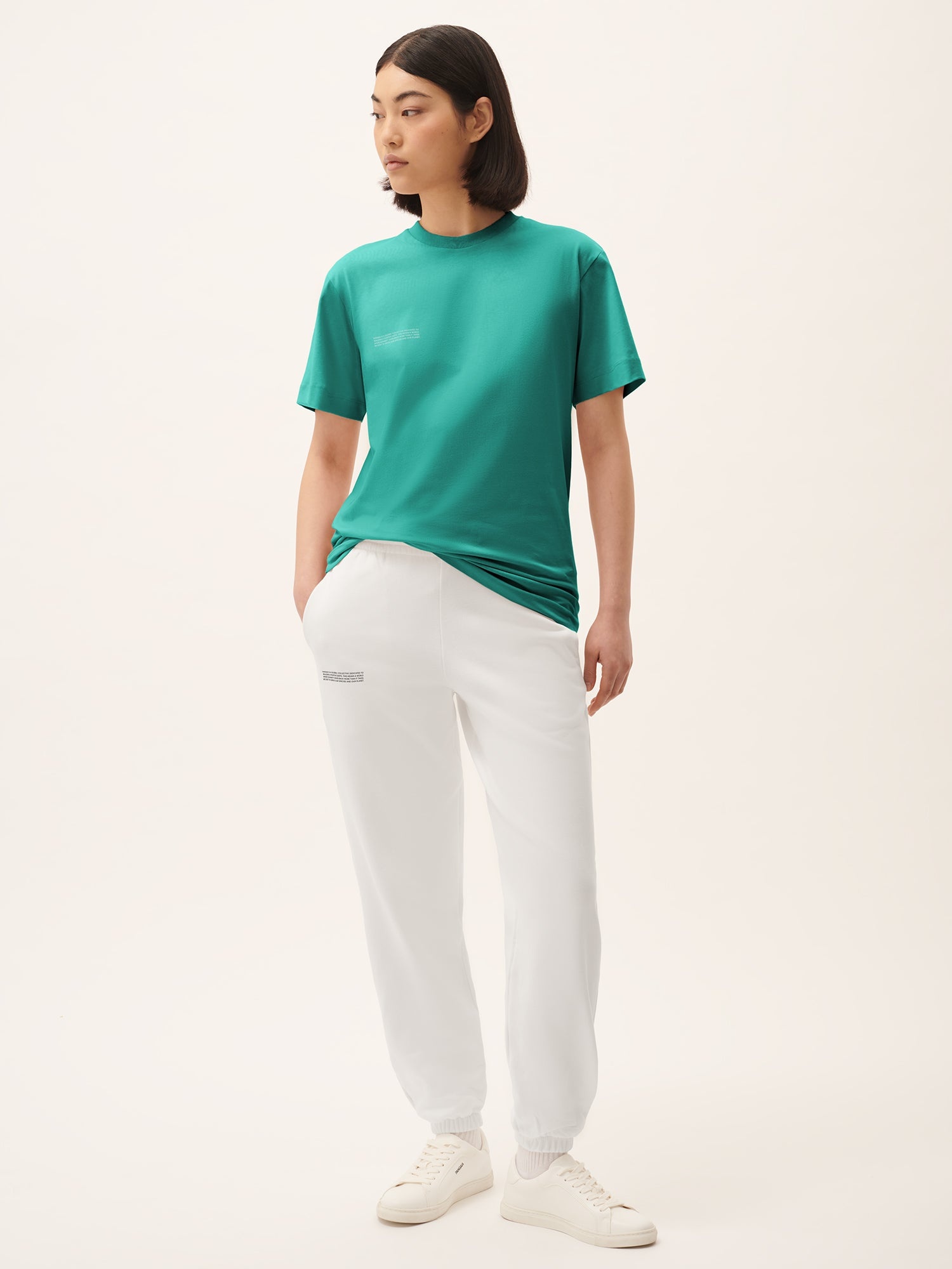 Womens 365 Midweight T-shirt - Malachite Green - 5