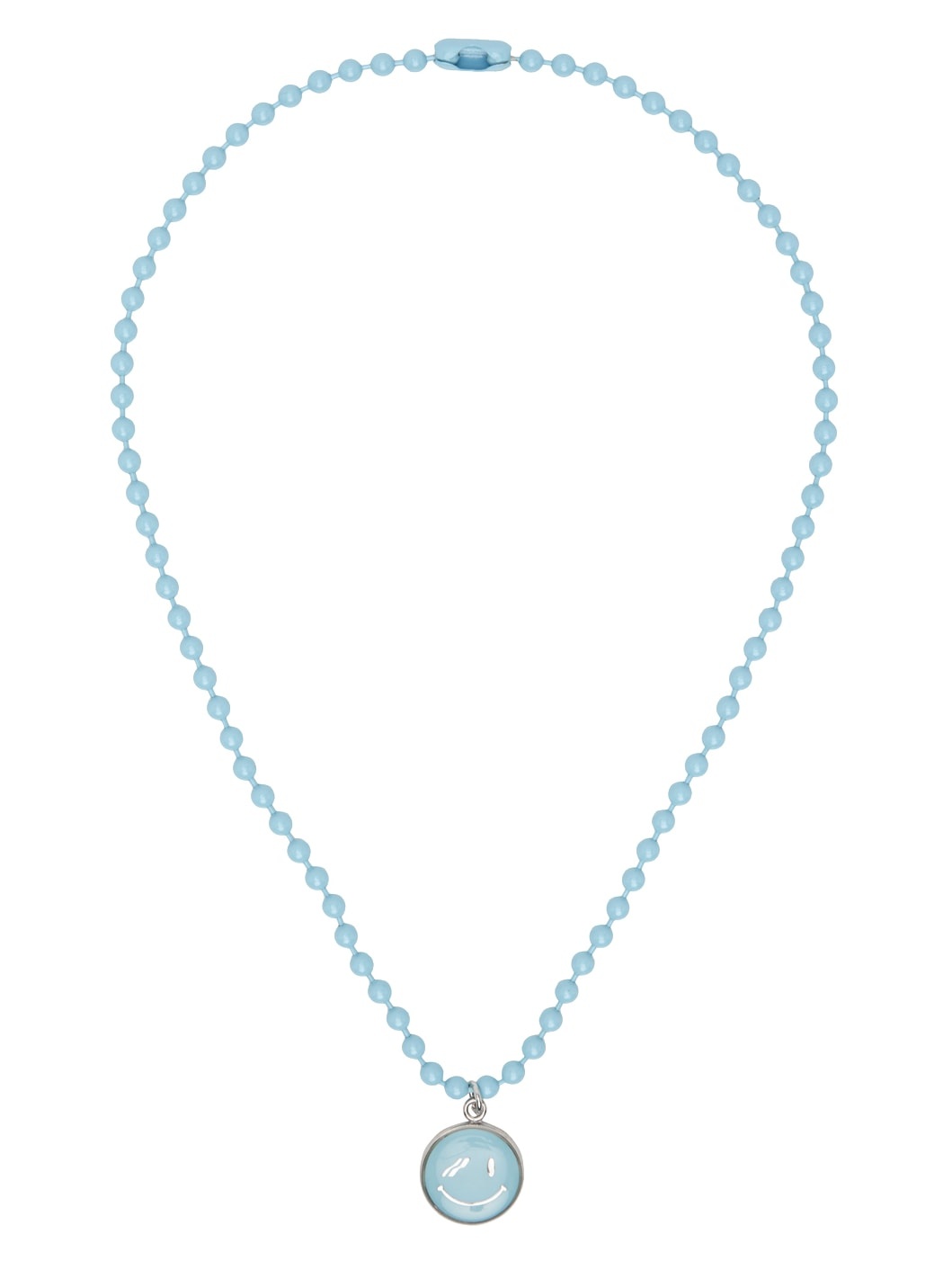 Blue Smiley Necklace - 1