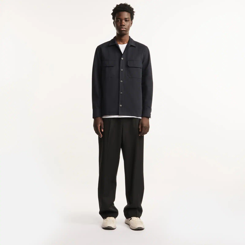HOGAN Overshirt in gabardine outlook