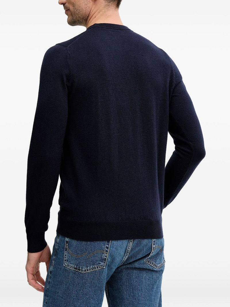 logo crew-neck knitwear 3