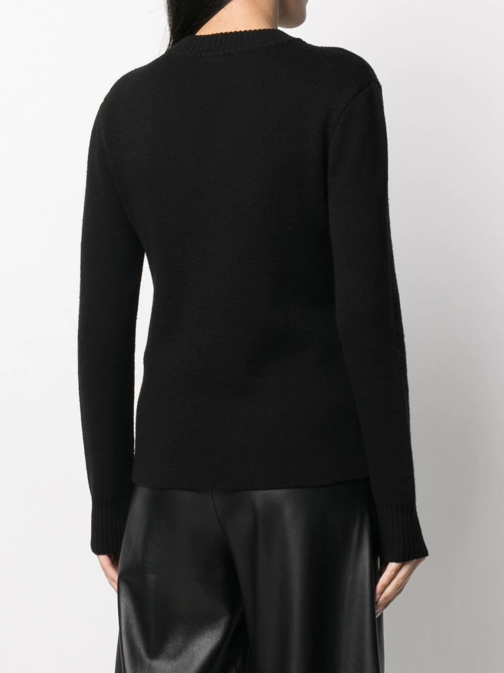 crew-neck knit jumper - 4