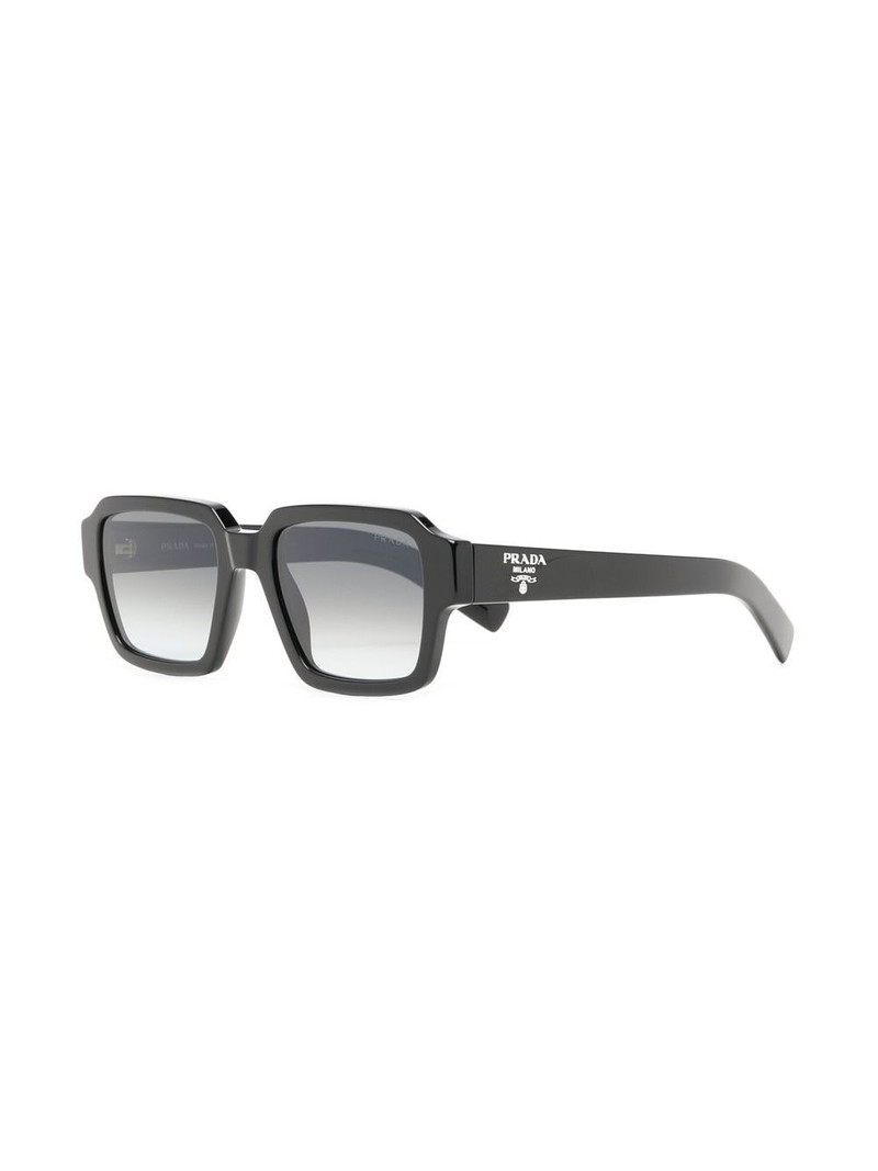 Prada square-frame tinted sunglasses outlook