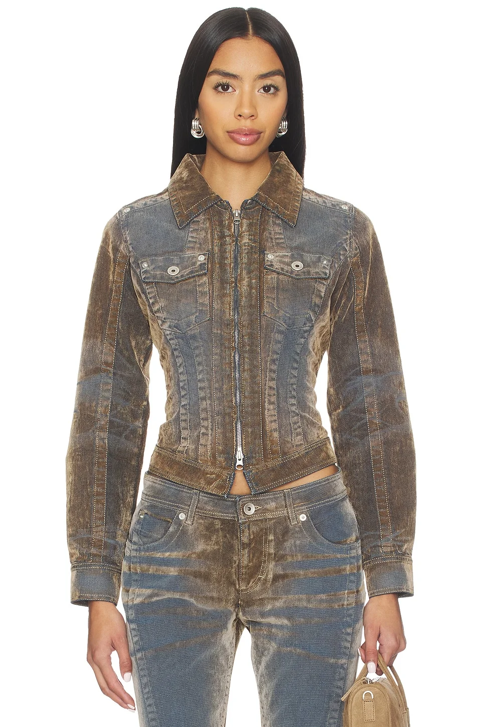 Flock Denim Jacket - 1