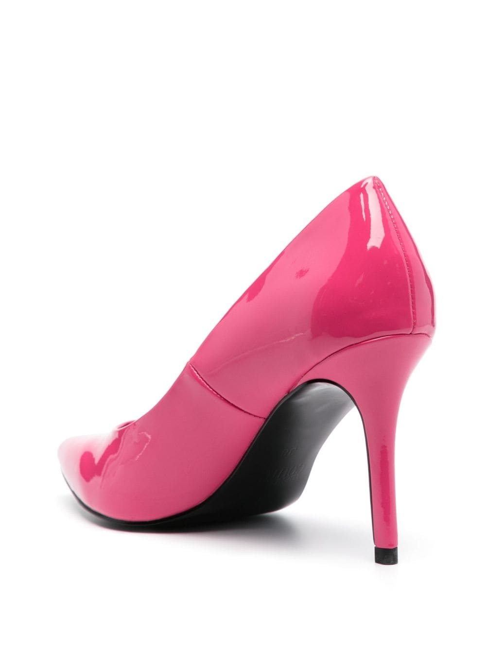 90mm faux-leather pumps - 3