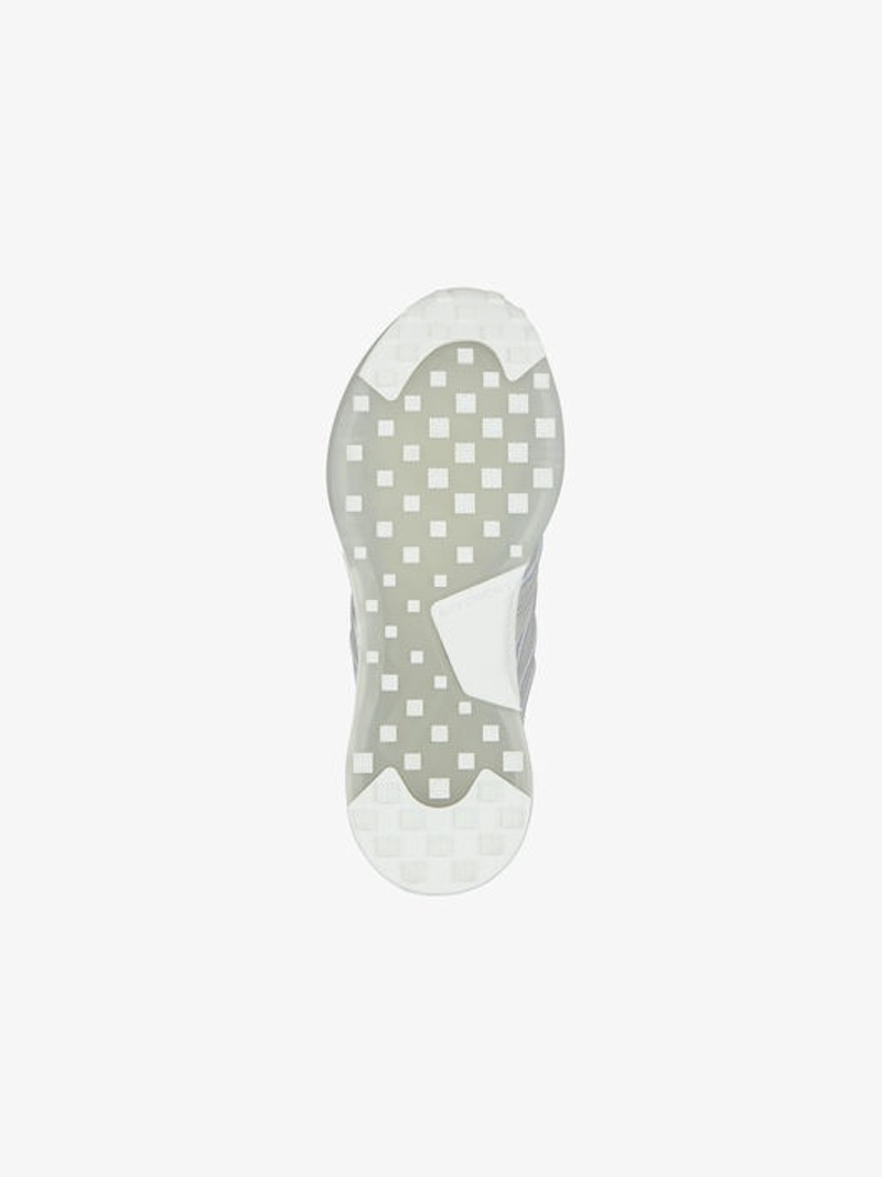 GIV 1 SNEAKERS IN METALLIZED LEATHER AND MESH 6