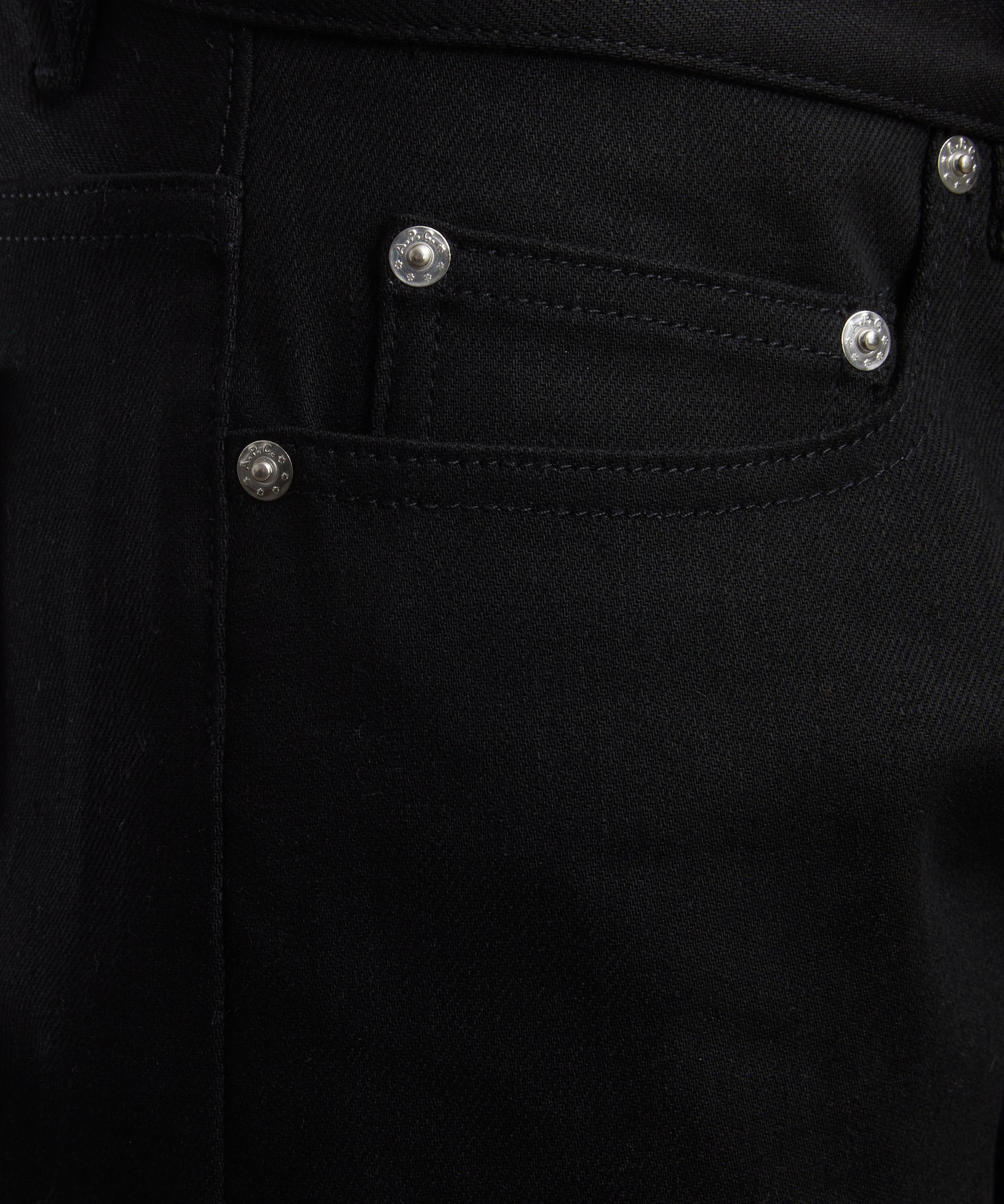 New Standard Black Denim Jeans - 5