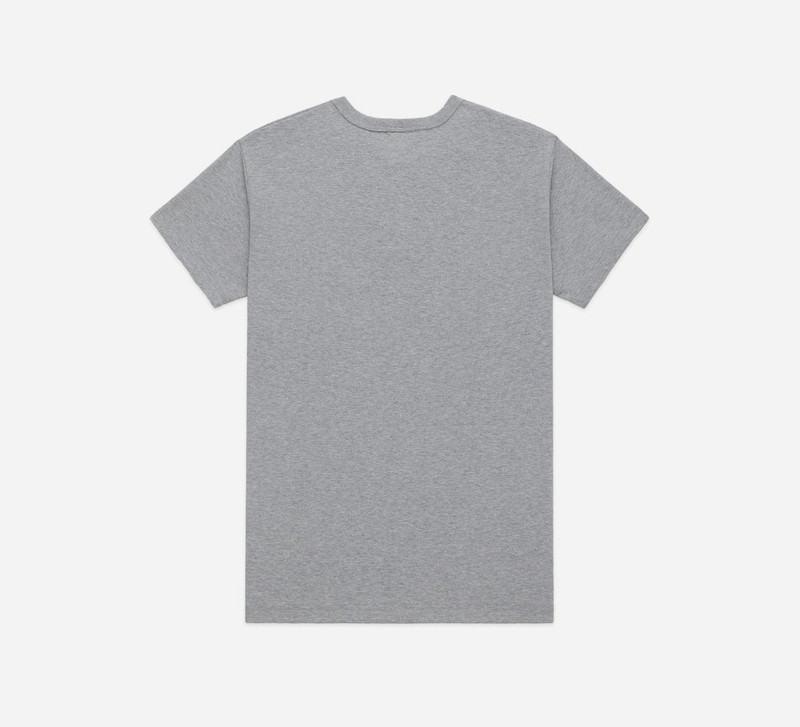 3sixteen Short Sleeve Henley - Heather Grey outlook