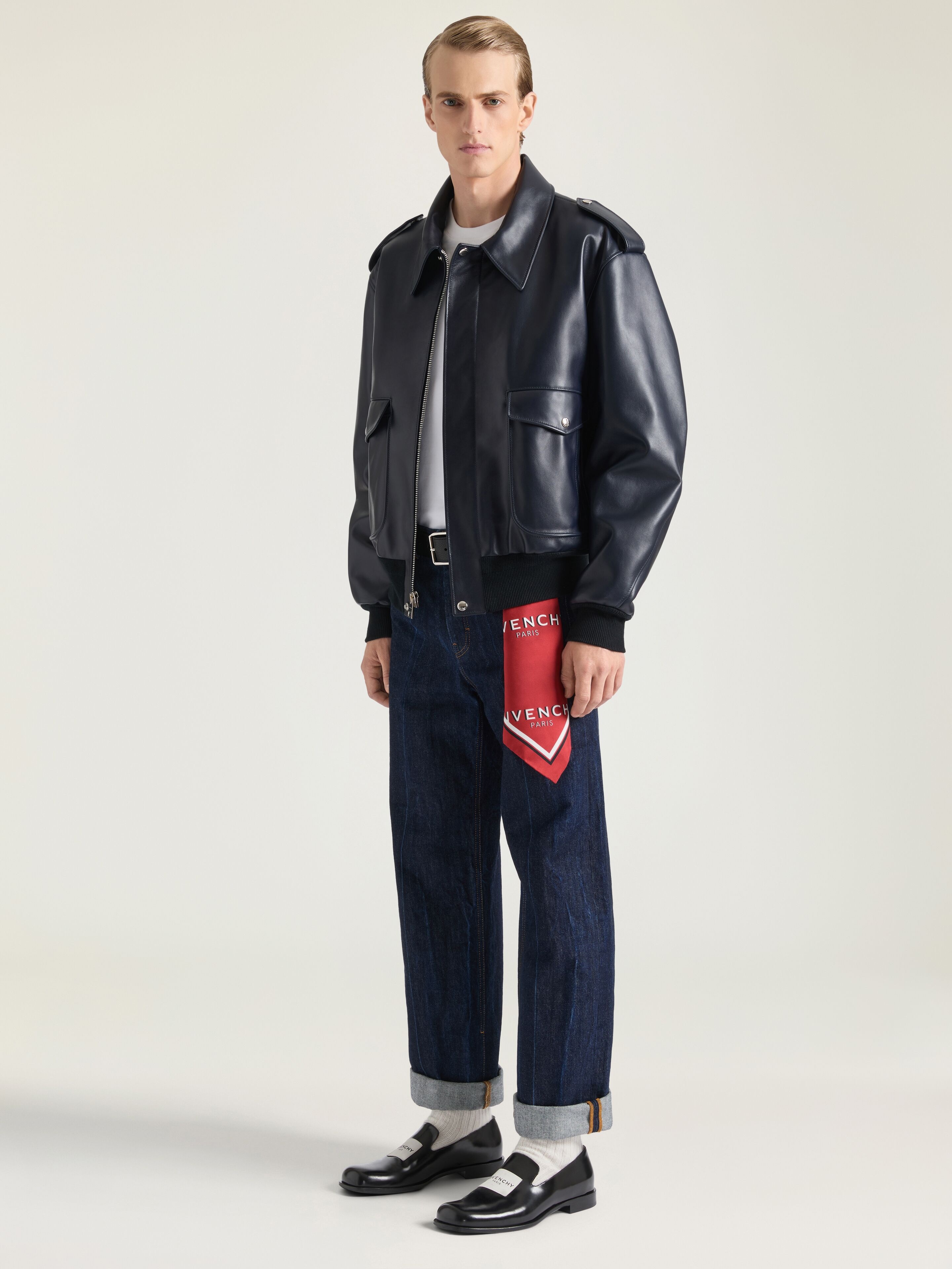 WIDE LEG JEAN IN DENIM - 4
