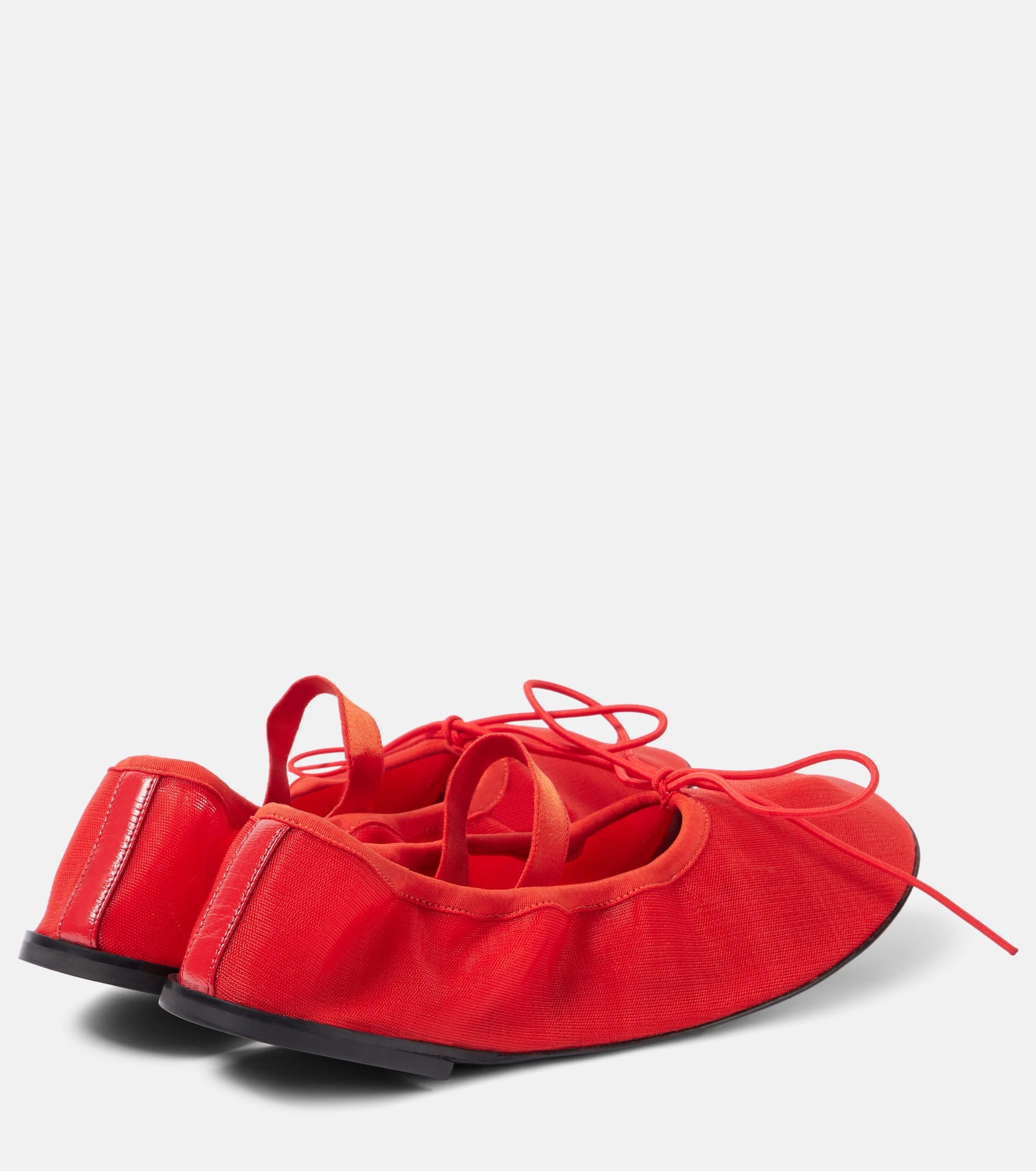 Glove mesh Mary Jane flats - 2