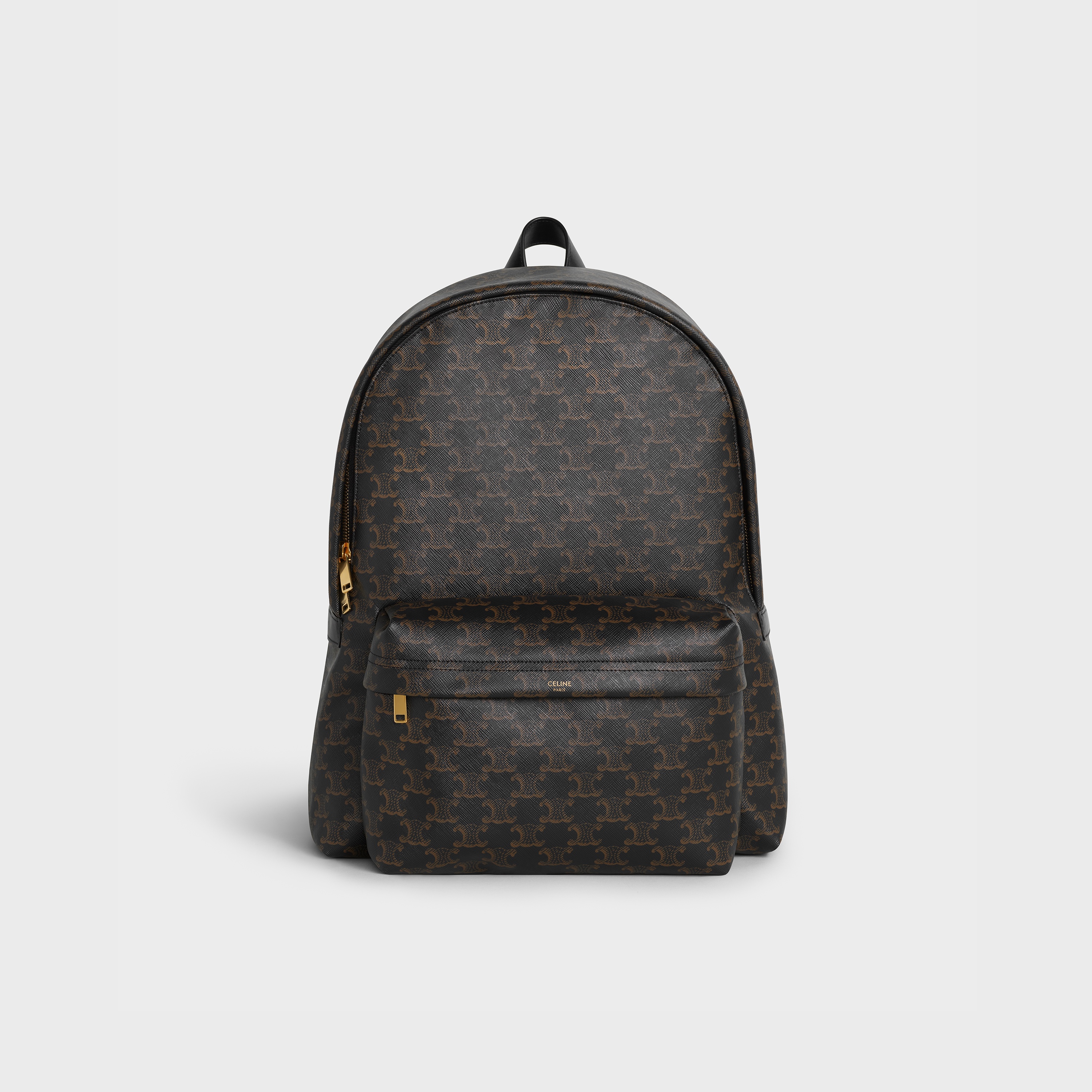 MEDIUM BACKPACK  IN  TRIOMPHE CANVAS AND CALFSKIN - 1