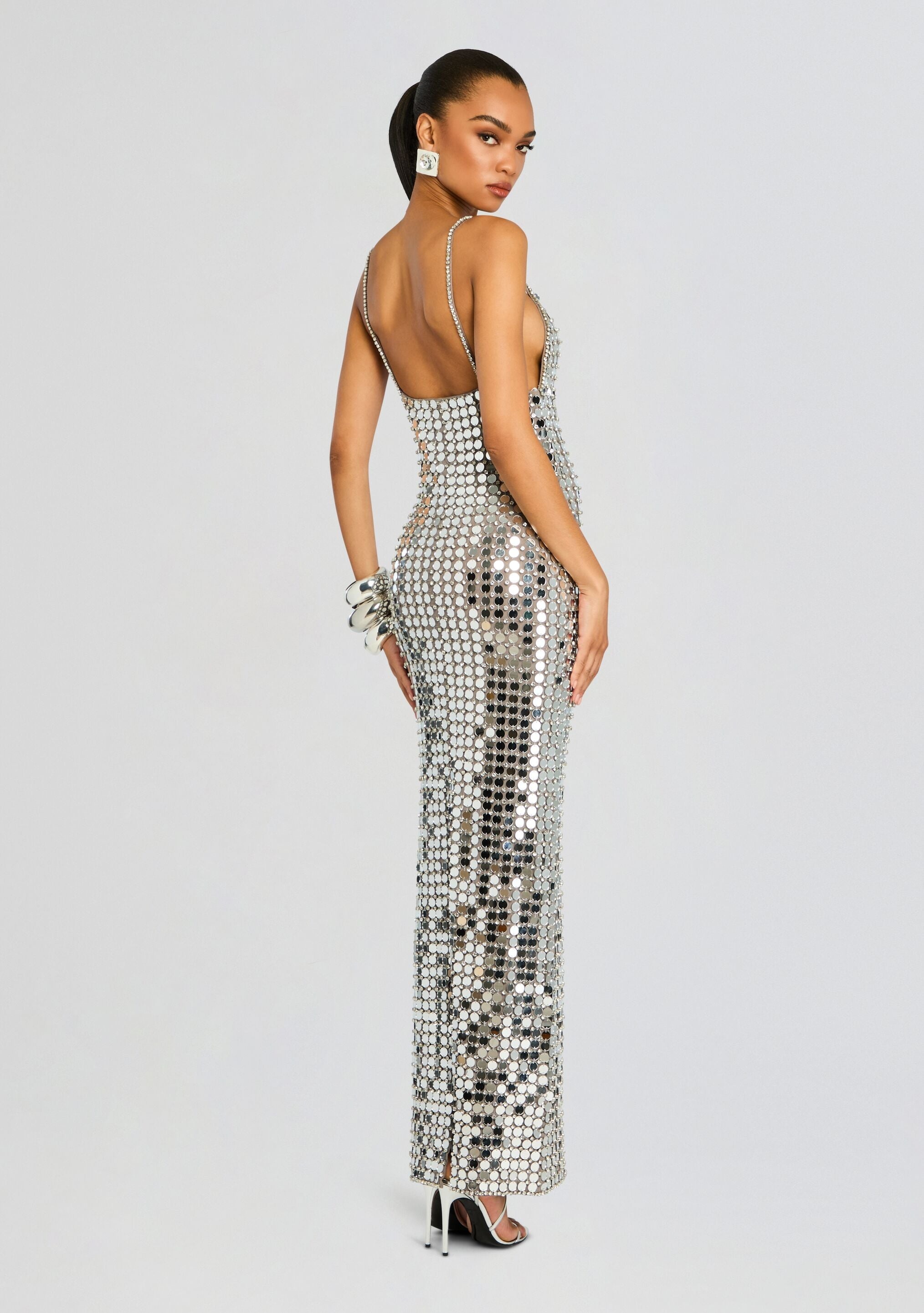 PERRI EMBELLISHED DRESS - 4