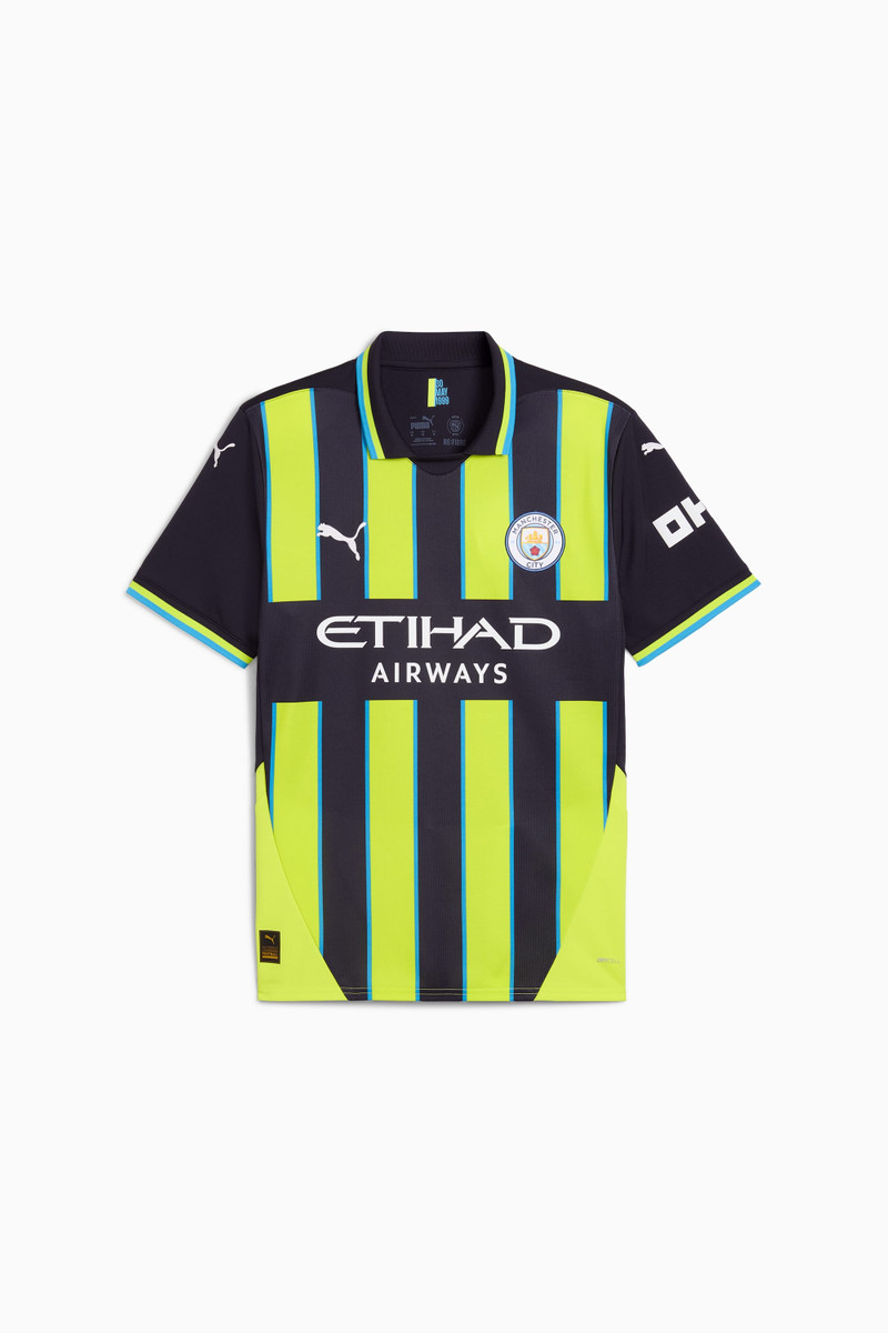 Manchester City 24/25 Men's Replica Away Soccer Jersey - 1
