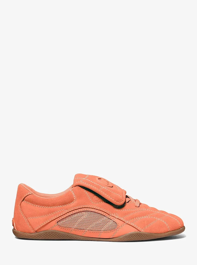 Kyler Suede and Mesh Trainer - 1