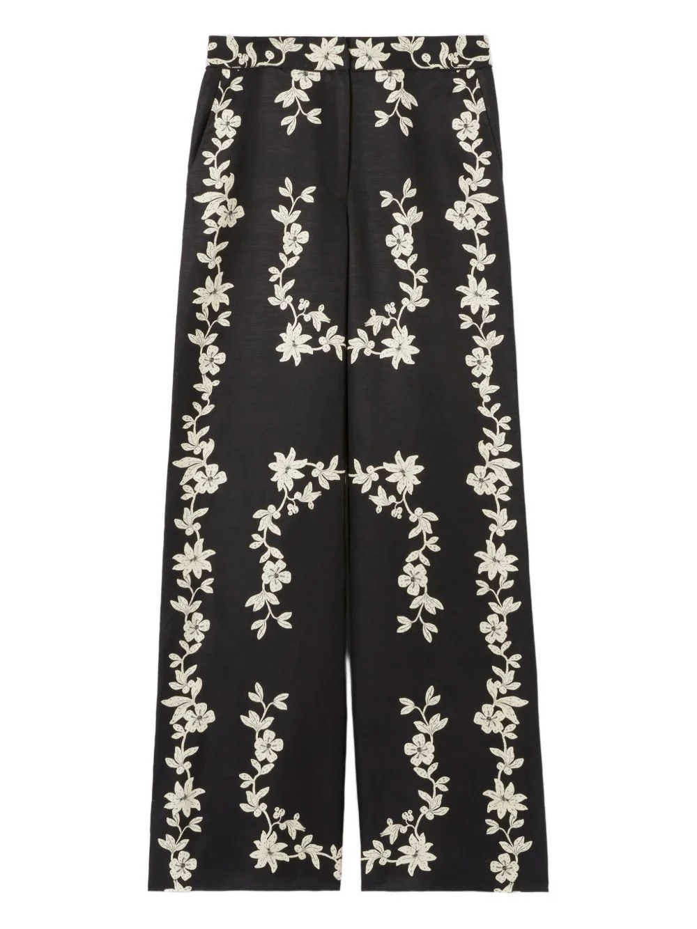 floral-print trousers - 1