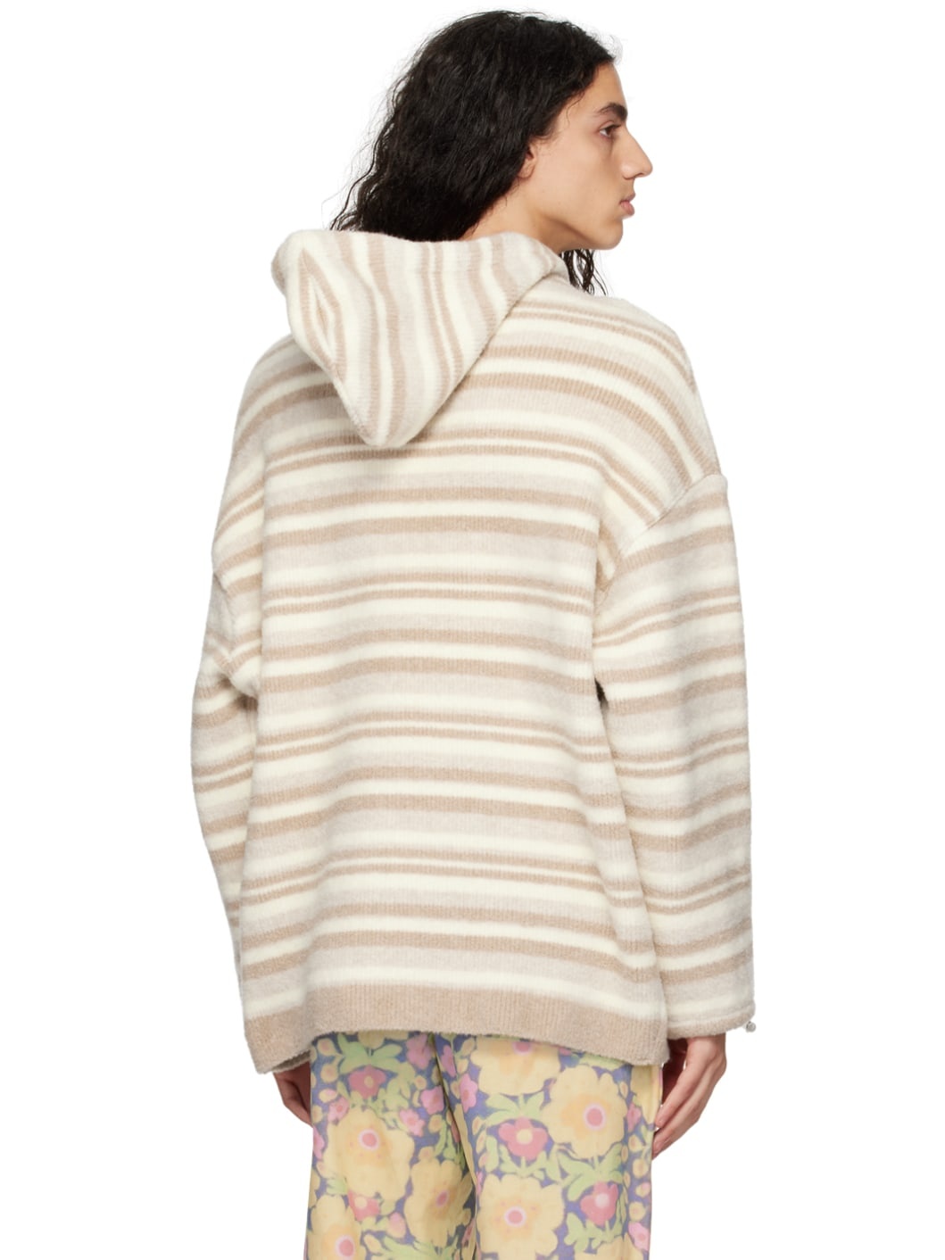 Brown & Off-White 'La Maille Carozzu' Hoodie - 3